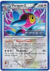 Porygon Z Team Plasma BW84 Prerelease Staff (BW84) [PR]