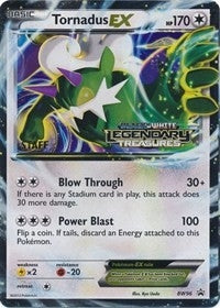 Tornadus EX BW96 Prerelease Staff (BW96) [PR]
