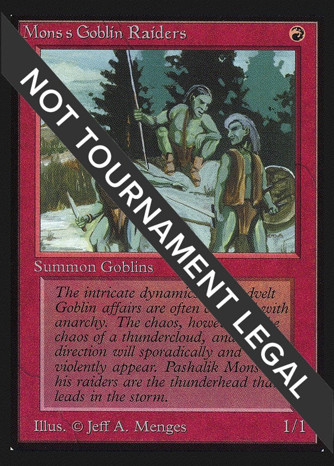 Mons's Goblin Raiders [International Collectors' Edition]