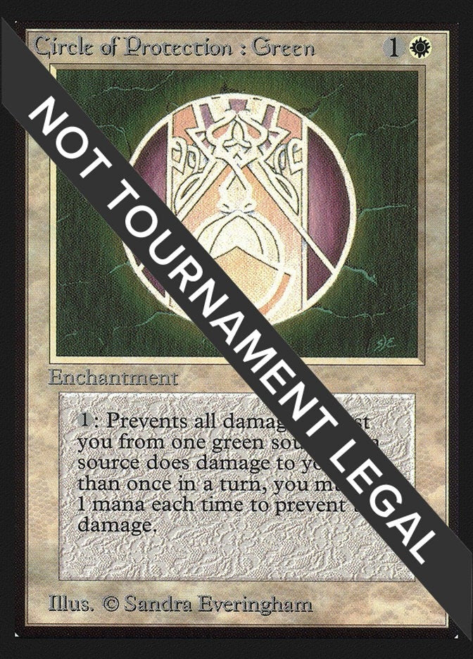 Circle of Protection: Green [Collectors' Edition]