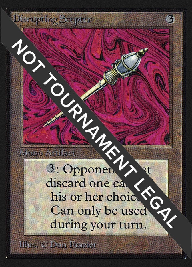 Disrupting Scepter CE [CED]
