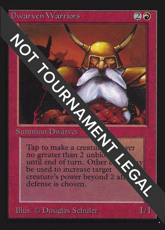 Dwarven Warriors CE [CED]