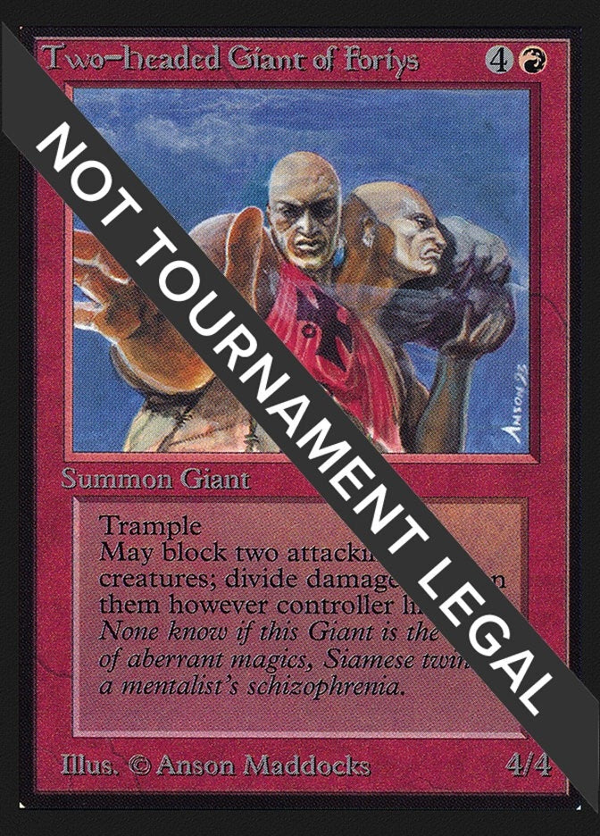 Two Headed Giant of Foriys CE [CED]