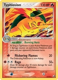 Typhlosion 17 115 EX Unseen Forces (017/115) [PR]