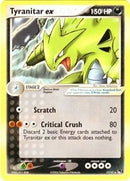 Tyranitar ex Non Holo (017/017) [POP]