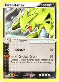 Tyranitar ex Non Holo (017/017) [POP]