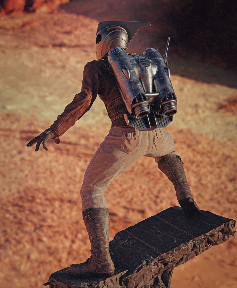 Rocketeer Resin Statue - view 4