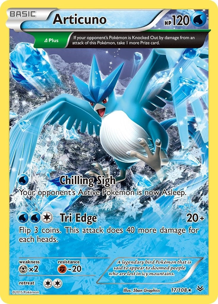 Articuno 17 Delta (17/108) [ROS]