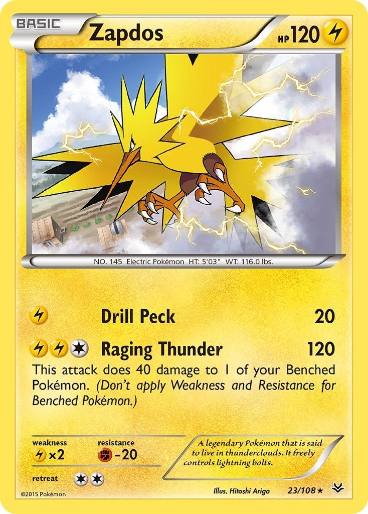 Zapdos (23/108) [ROS]