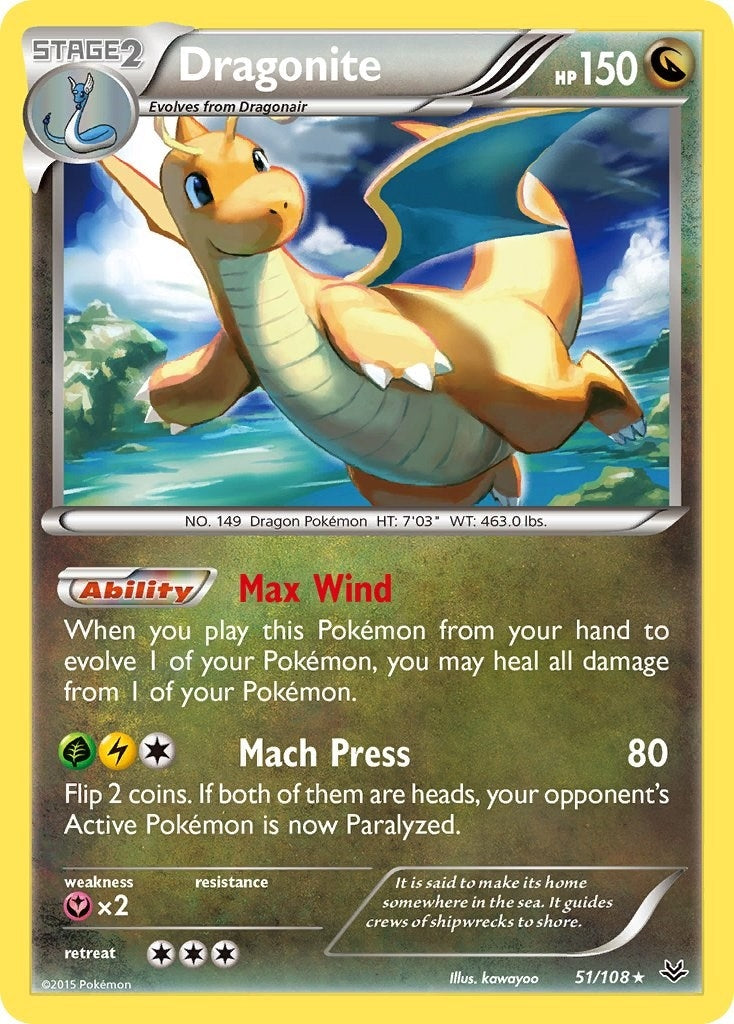 Dragonite 51 (51/108) [ROS]
