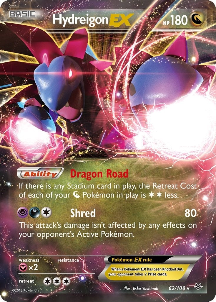 Hydreigon EX (62/108) [ROS]