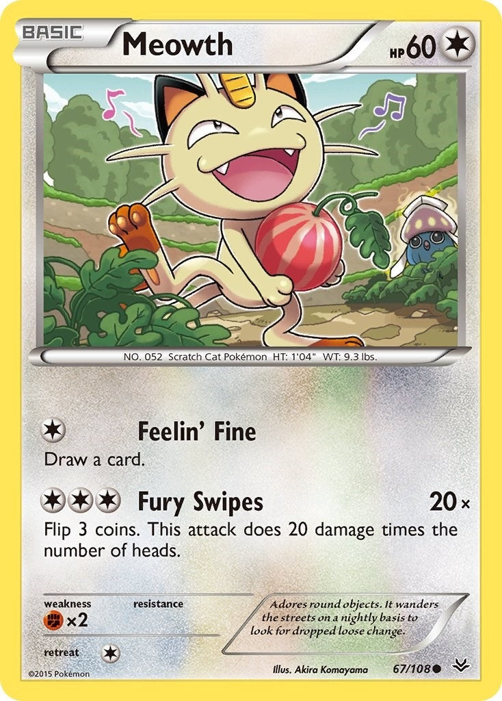 Meowth (67/108) [ROS]