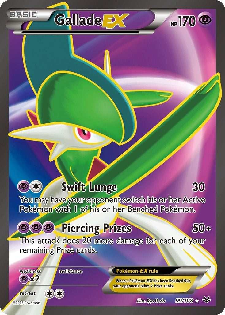 Gallade EX 99 Full Art (99/108) [ROS]