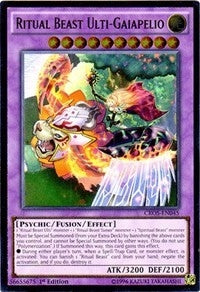 Ritual Beast Ulti Gaiapelio UTR (CROS-EN045) [CROS]