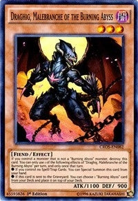 Draghig Malebranche of the Burning Abyss (CROS-EN082) [CROS]