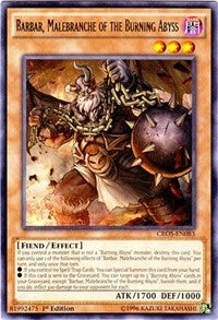 Barbar Malebranche of the Burning Abyss (CROS-EN083) [CROS]