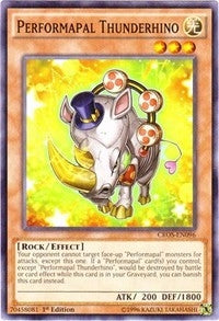 Performapal Thunderhino (CROS-EN096) [CROS]