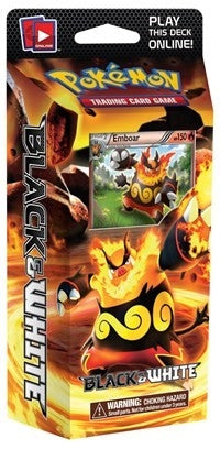 Black and White Theme Deck Red Frenzy Emboar [BLW]