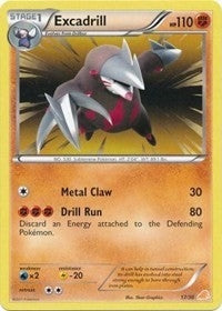 Excadrill 17 Non Holo (17/30) [BLW]