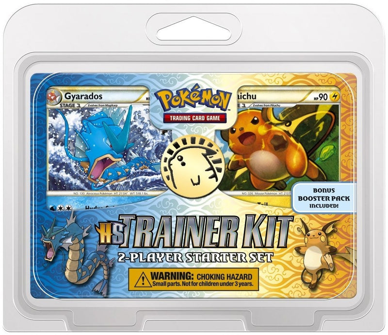 HGSS Trainer Kit Gyarados and Raichu [PR]