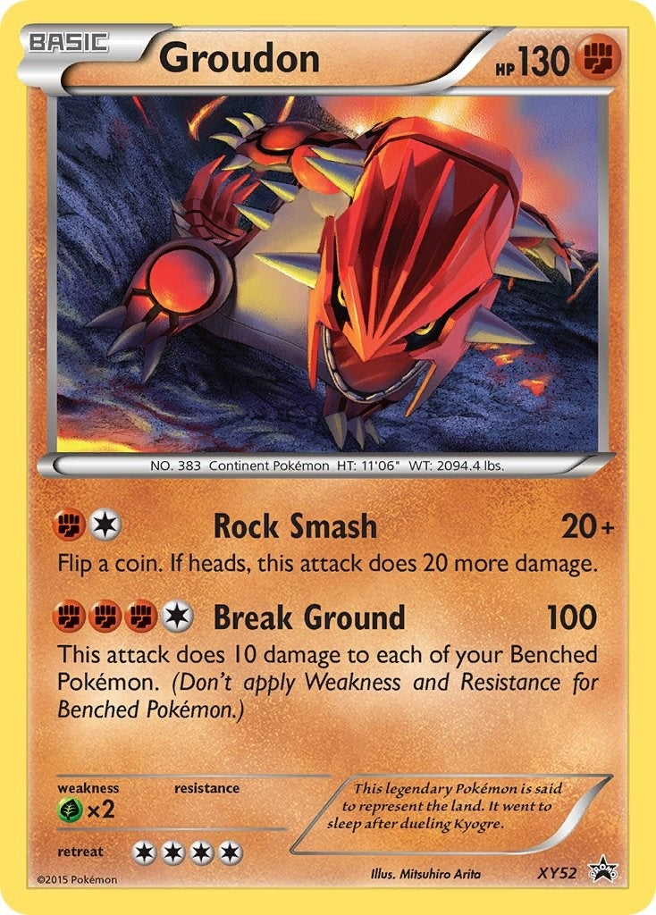 Groudon XY52 (XY52) [PR]