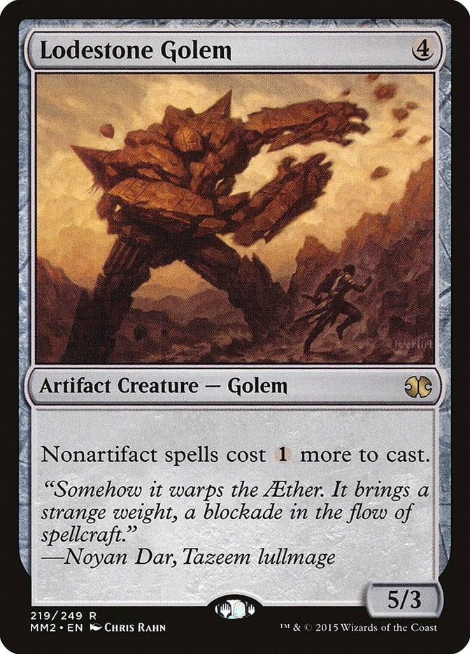 Lodestone Golem (219) [MM2]