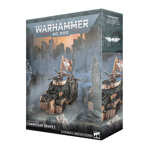 Warhammer 40k: Astra Militarum - Commissar Graves