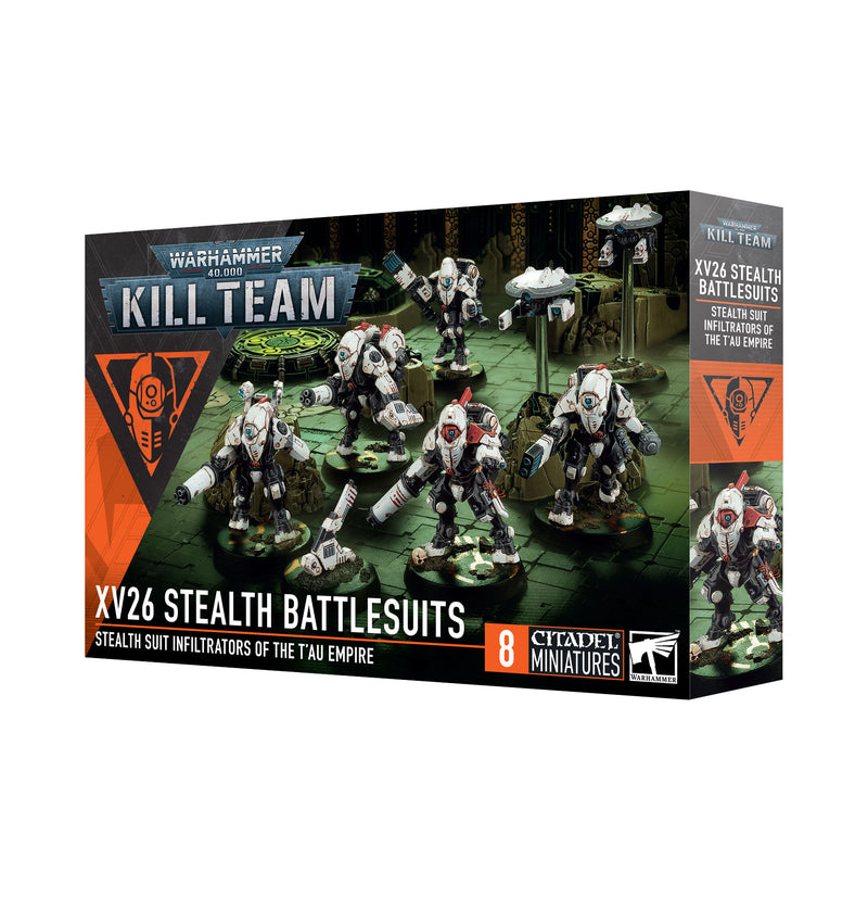 Warhammer 40,000 Kill Team: XV26 Stealth Battlesuits Unit Box