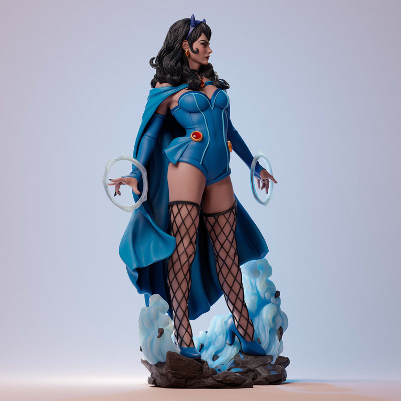 Raven Bombshell Resin Statue - view 3