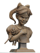 Big Daddy and Little Sister Resin Bust - view 1