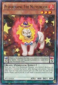 Performapal Fire Mufflerlion Shatterfoil (SP15-EN024) [SP15]