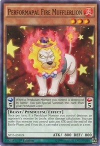Performapal Fire Mufflerlion Common (SP15-EN024) [SP15]