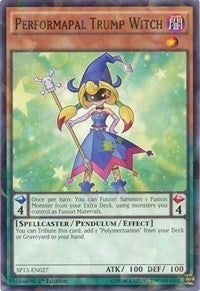 Performapal Trump Witch Shatterfoil (SP15-EN027) [SP15]