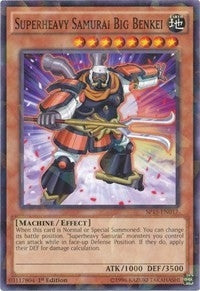 Superheavy Samurai Big Benkei Shatterfoil (SP15-EN017) [SP15]