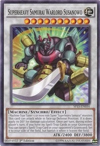 Superheavy Samurai Warlord Susanowo (SP15-EN034) [SP15]
