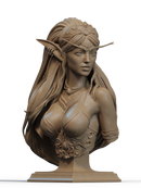 Tyrande Resin Bust - view 1
