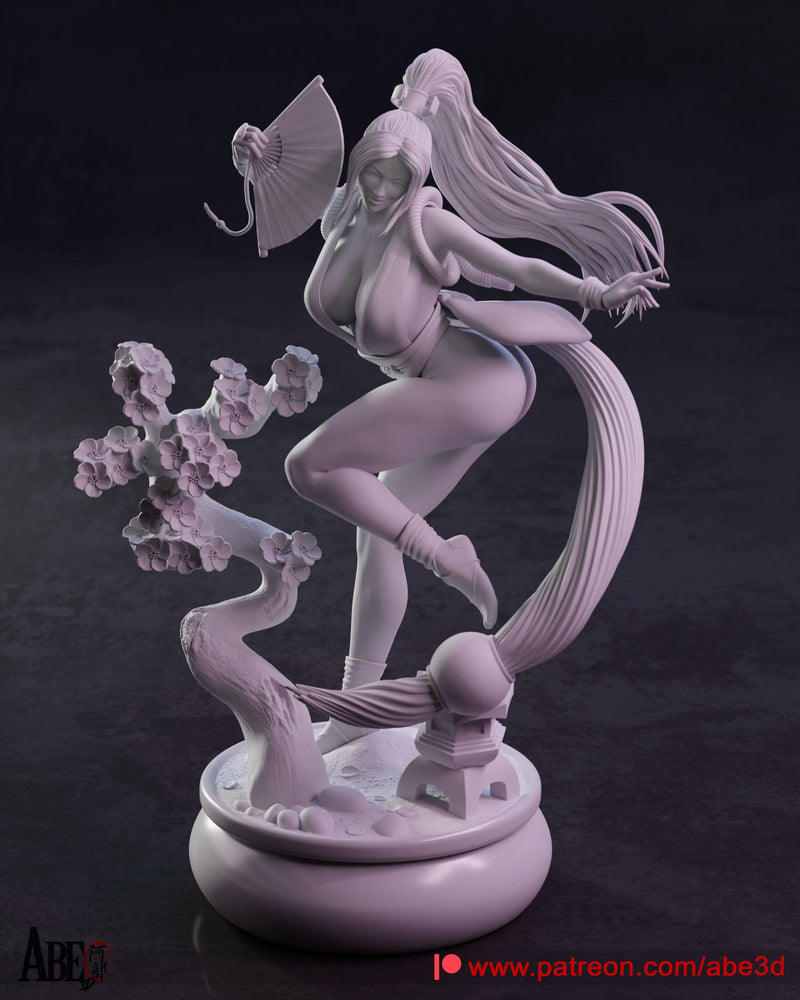 Mai Shiranui Resin Statue - view 8