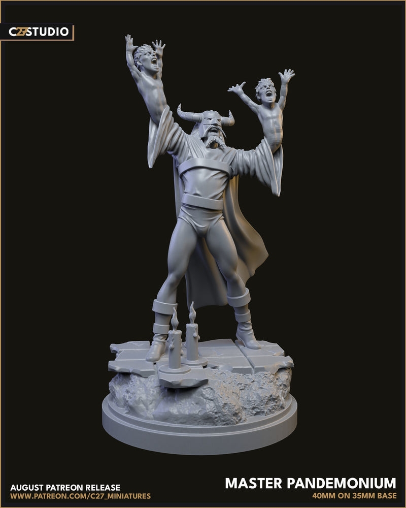 Master Pandemonium - Marvel MCP-Compatible Resin Miniature