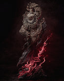 Akuma Resin Statue - view 2