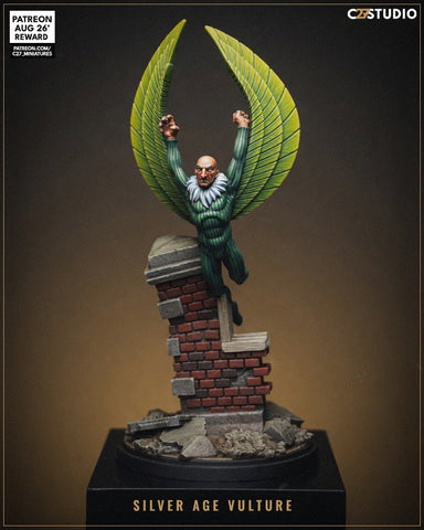 Silver Age Vulture - Marvel MCP-Compatible Resin Miniature