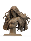 Morgana Resin Bust - view 1