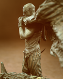 Riddick with Jackal Resin Statue - view 3