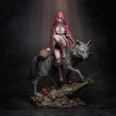 Red Riding Hood Resin Statue - view 3