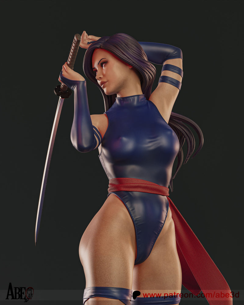 Psylocke V2 Resin Statue - view 8