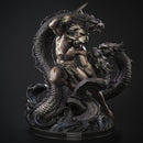 Hercules Resin Statue - view 3