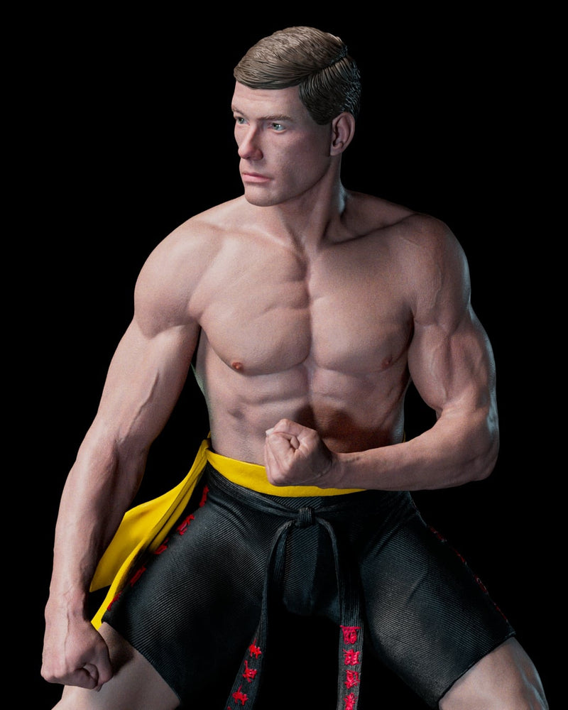 Frank Dux Resin Statue - view 3