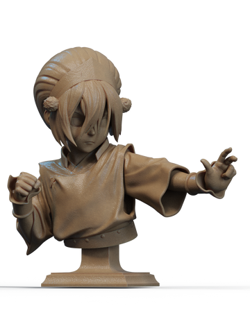 Toph Resin Bust - view 1