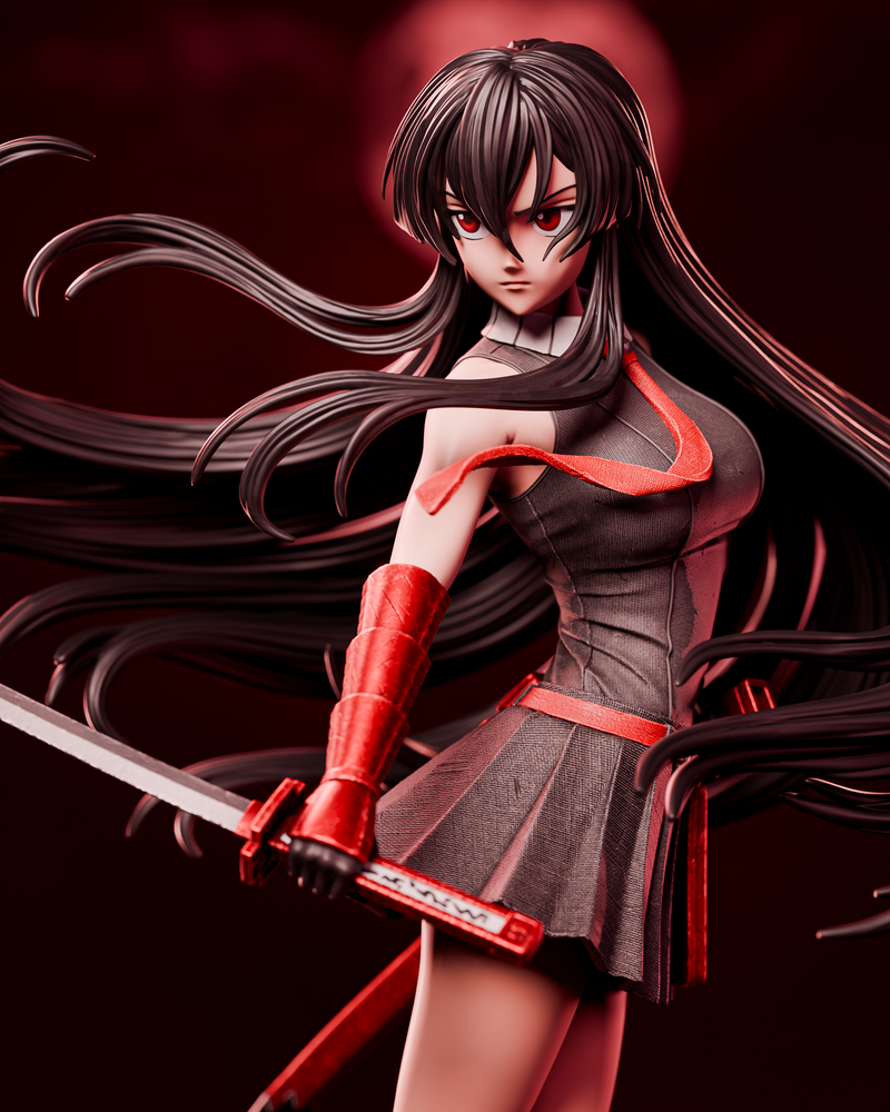 Akame Resin Statue - view 3