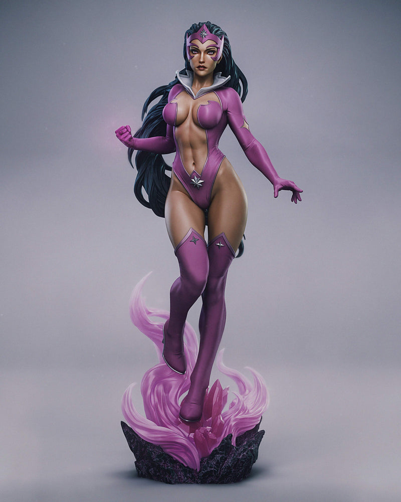 Star Sapphire Resin Statue - view 2
