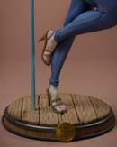 Nami Resin Statue - view 2